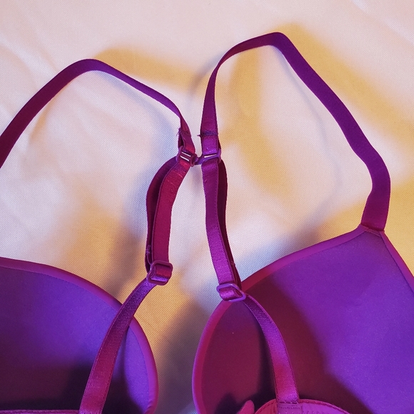 Everyday Lightly Lined Demi T-Shirt Bra, Purple, Size 32 A - Picture 4 of 6